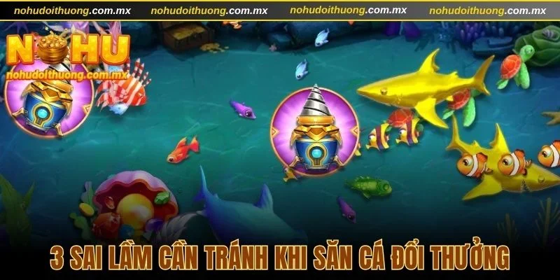 3 sai lầm cần tránh khi săn cá đổi thưởng