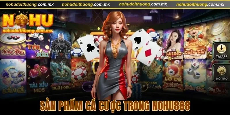 Chuỗi sản phẩm hấp dẫn có trong Nohu888