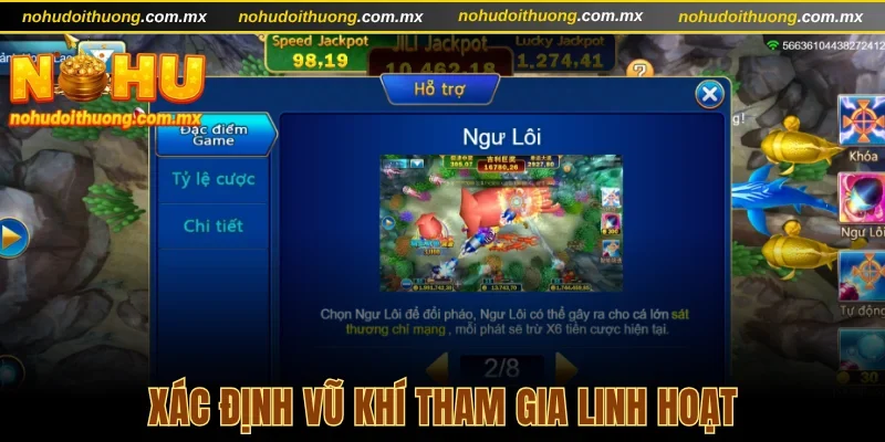 Xác định vũ khí tham gia linh hoạt