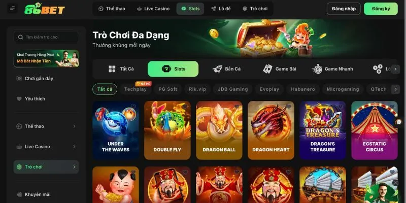 nổ hũ đổi thưởng 86BET